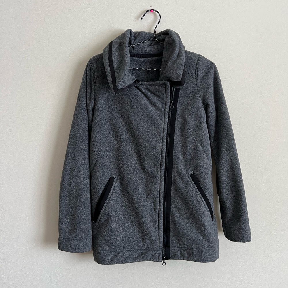 lululemon asymmetrical moto jacket